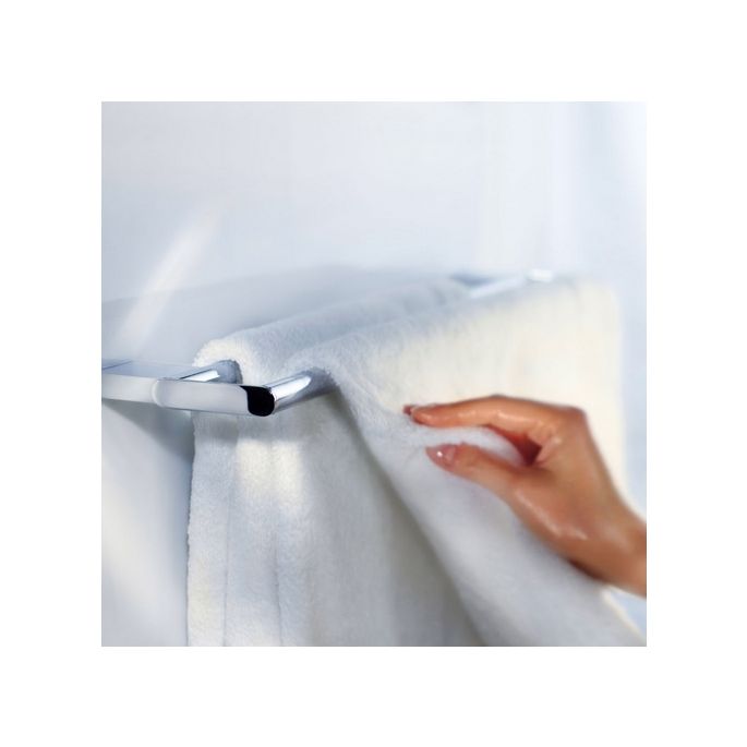 Smedbo Air AK3364 dubbele handdoekhouder 60cm chroom