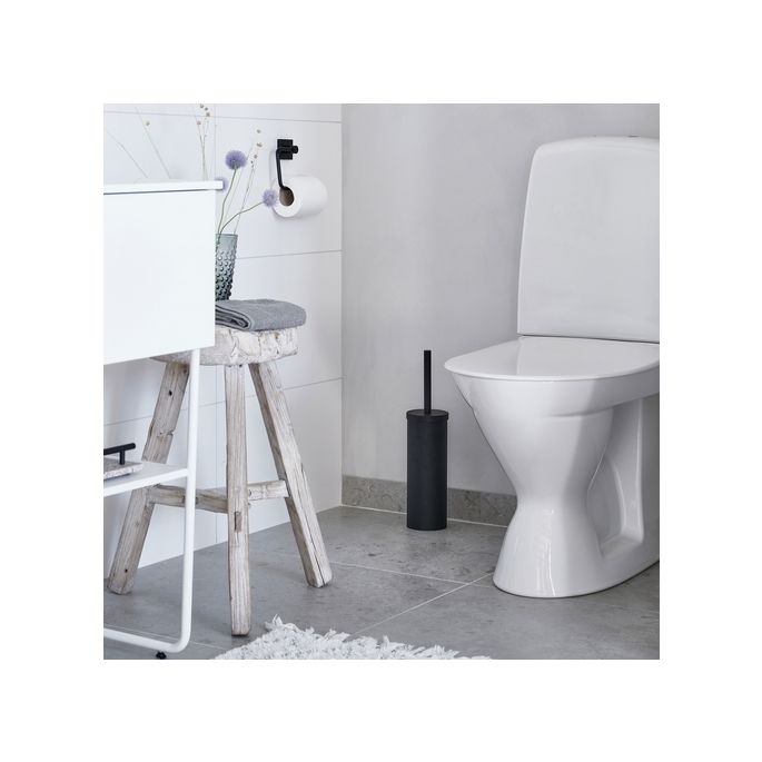 Smedbo House RB333P toiletborstelgarnituur zwart