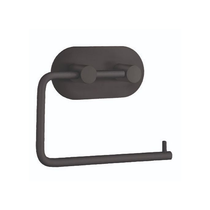 Smedbo Beslagsboden BB1097 toiletrolhouder mat zwart edelstaal