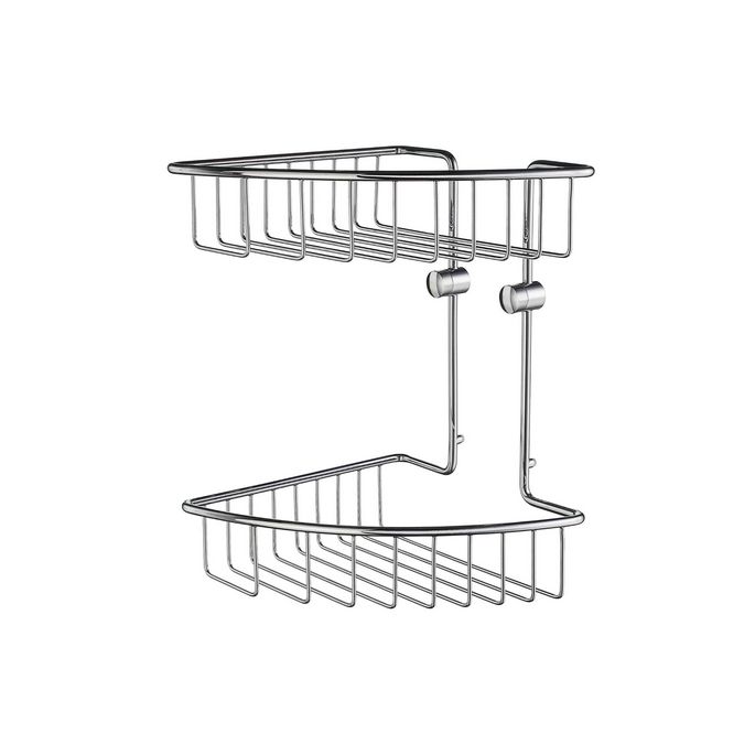 Smedbo House RK377 dubbele draadkorf chroom