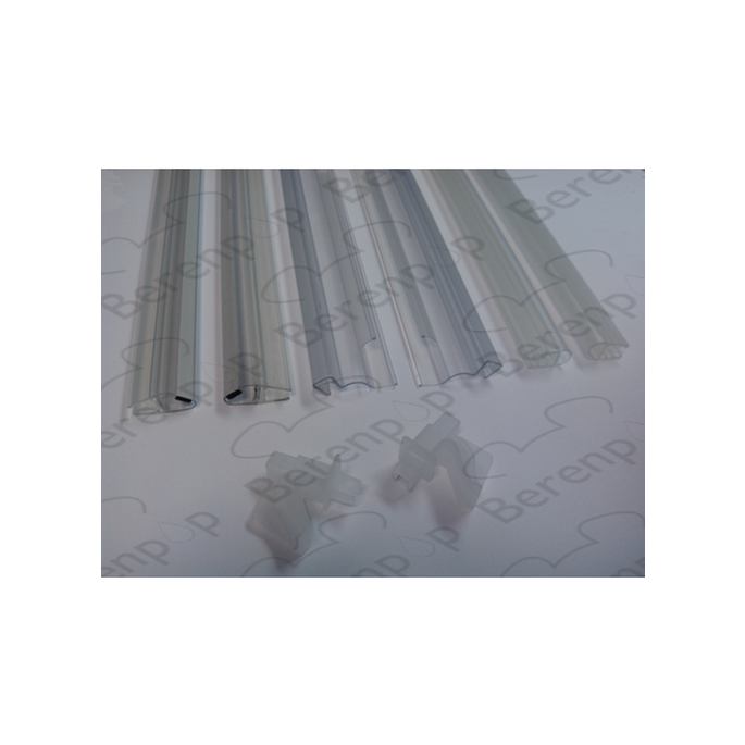 Sphinx Facette S8L41864 ( 2537264 ) compleet strippenset voor hoekdouche 2-delig