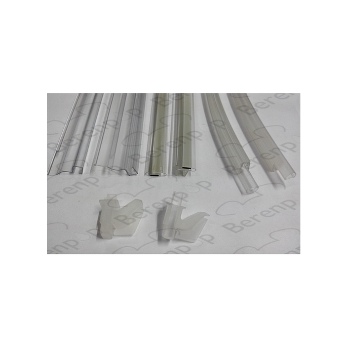 Koralle Facette S8L41865 ( L41865 ) ( 2537263 ) compleet strippenset voor kwartronde douche