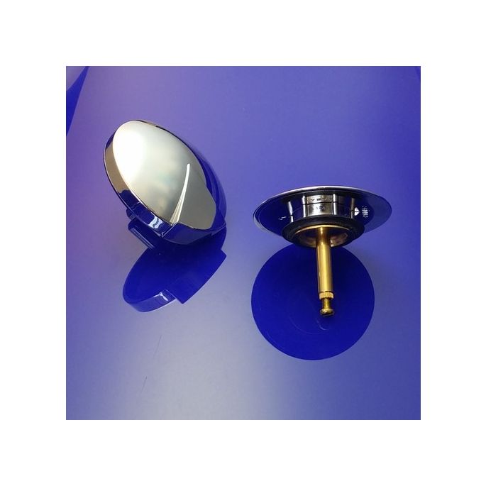 Viega Multiplex Visign M1 103378 draaiknop en danser (kegel) voor badwaste chroom