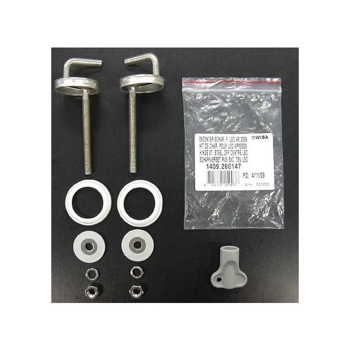 Wisa Leo (vanaf 2009) - Pegasus (vanaf 2009) 1409260147 set van 2 scharnieren RVS