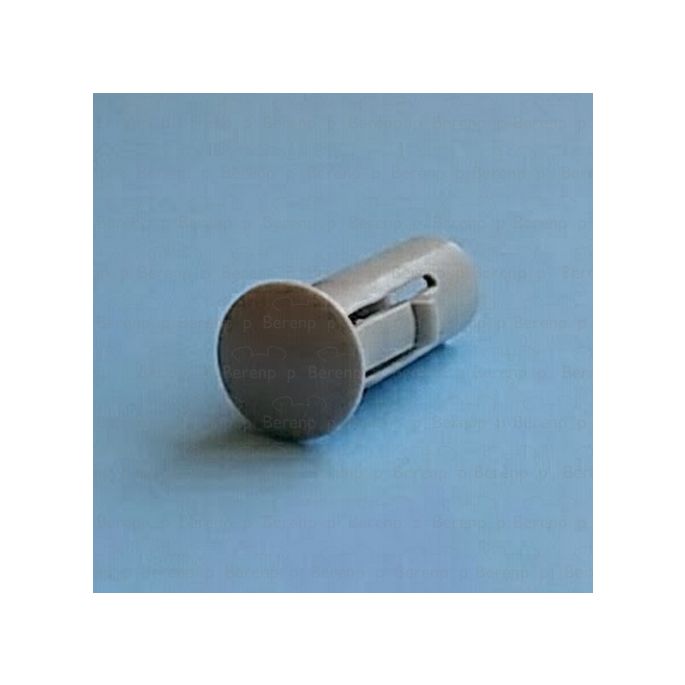 Pressalit A7223 scharnierbus met weerhaak lang grijs