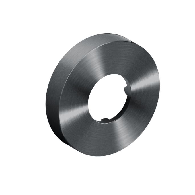 Clou CL1060604484 muurrozet 6 cm t.b.v. MiniSuk gunmetal geborsteld PVD