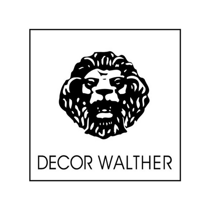 Decor Walther 0008050 afdekplaat glanzend nikkel voor BS 25, BS 25/V, BS 40 en BS 40/V