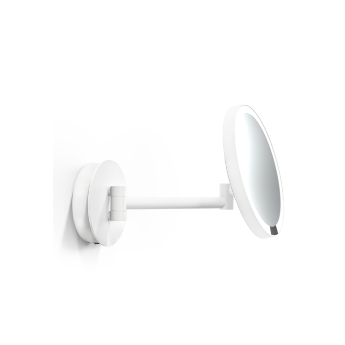 Decor Walther 0125850 JUST LOOK PLUS WD vergrootspiegel 5x mat wit