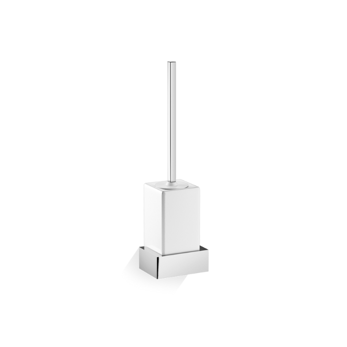 Decor Walther Brick 0591505 BK WBG toiletborstelgarnituur wand chroom/ zwart porselein