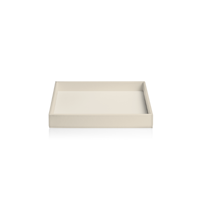 Decor Walther Brownie 0932547 BROWNIE TAB R schaal/ tray kunstleder zand