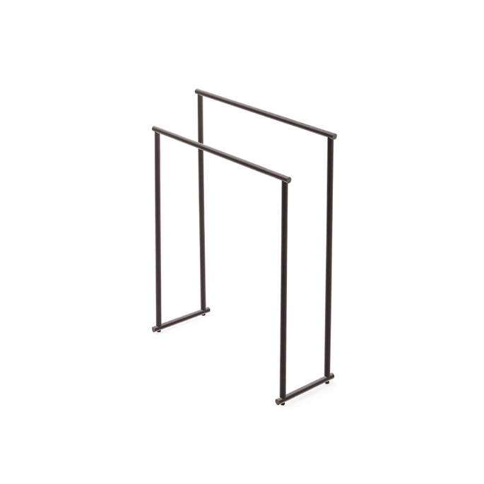 Decor Walther Club 0509366 CLUB HT handdoekstandaard mat donker metaal