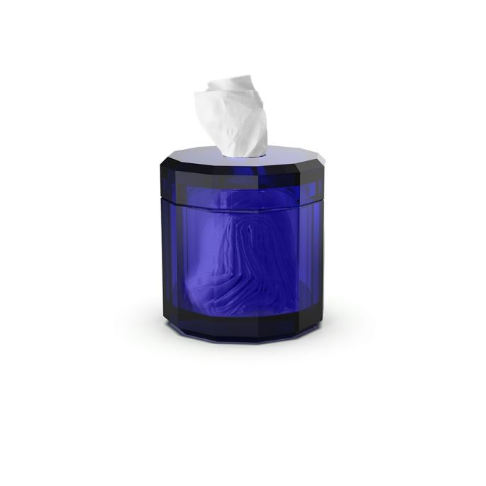 Decor Walther Crystal 0931595 KR KB tissuebox Capri Blue