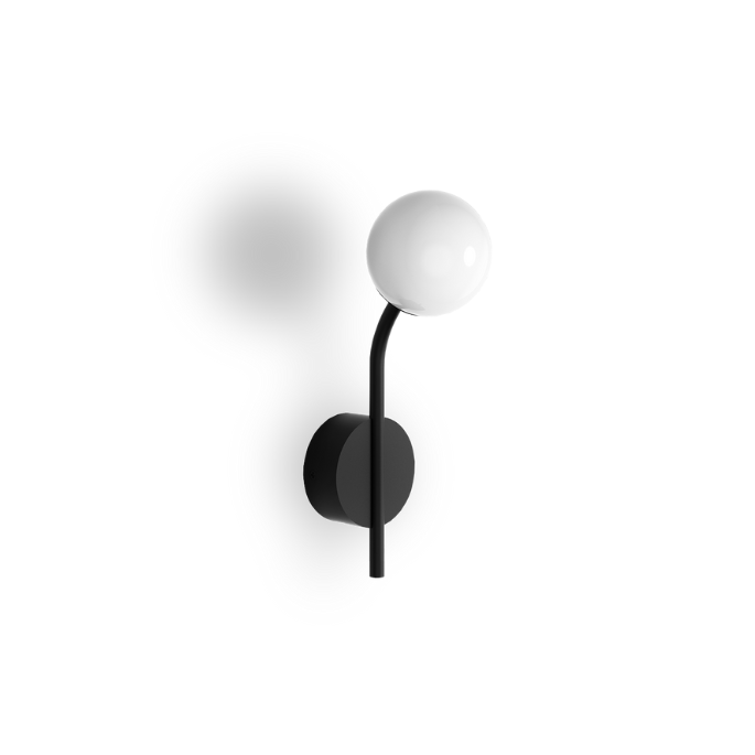 Decor Walther Mikado 0334560 PEP ONE wandlamp mat zwart