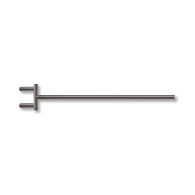 Decor Walther Mikado 0523559 MK HTH1 N handdoekhouder 40cm mat donker metaal