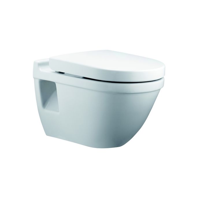 Pressalit 3 684000-D38999 toiletzitting met deksel wit