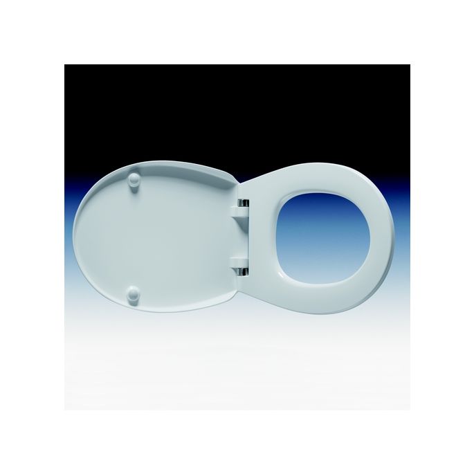 Pressalit Calmo 556001-D15999 toiletzitting met deksel zwart