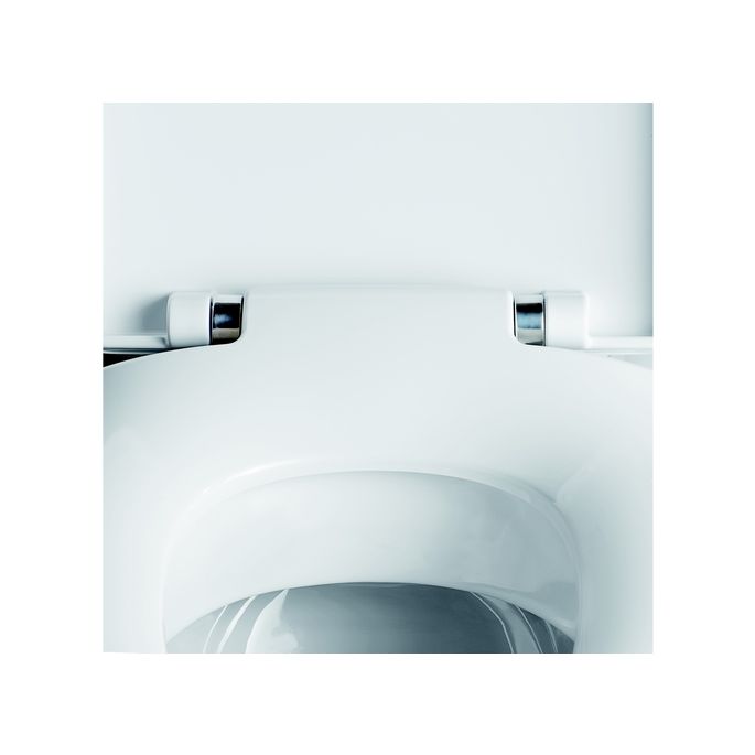Pressalit Delight 492000-D09999 toiletzitting met deksel wit