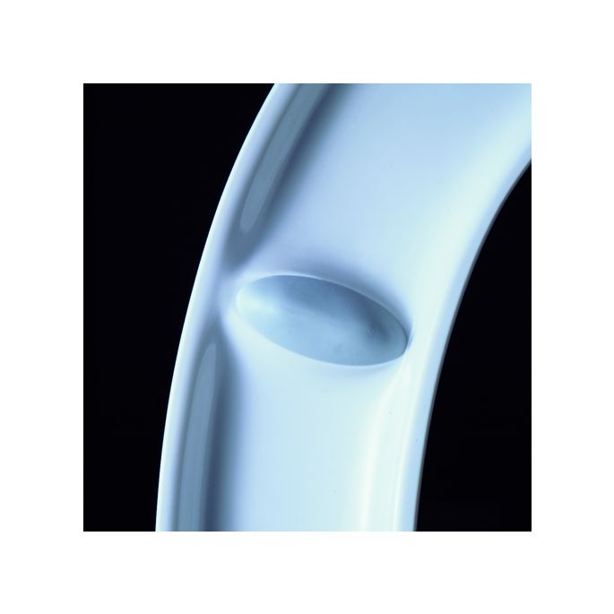 Pressalit T2 316000-UN3999 toiletzitting met deksel wit