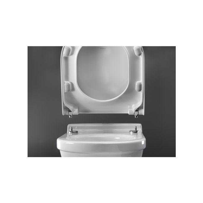 Pressalit 3 684000-D77999 toiletzitting met deksel wit
