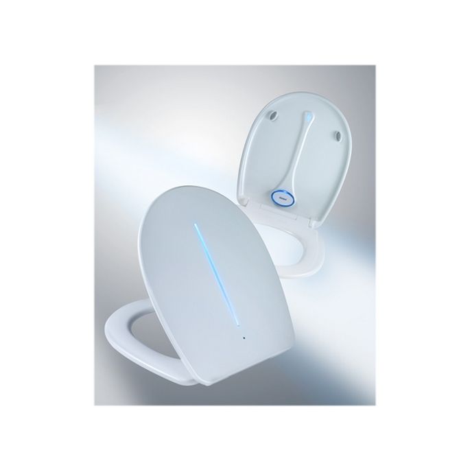 Diaqua Sidney LED 31176341 toiletzitting met deksel wit