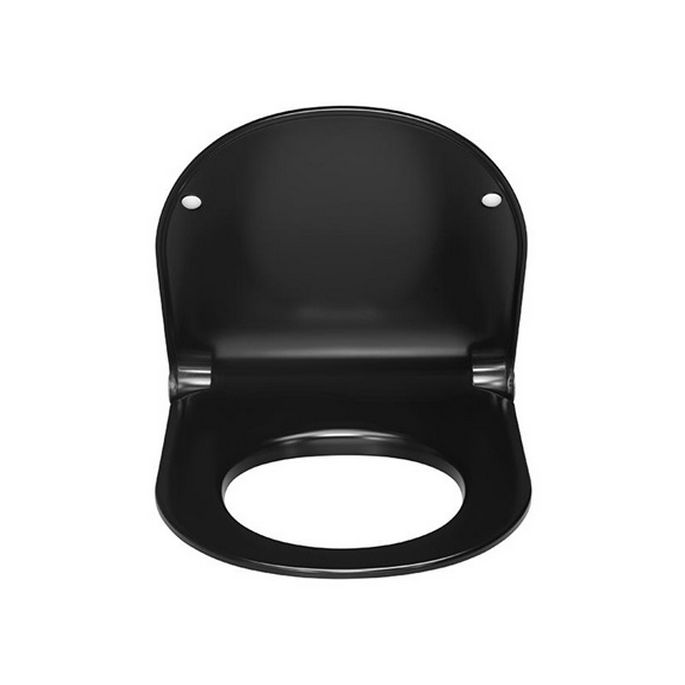 Pressalit Sway D 934001-BL6999 toiletzitting met deksel zwart