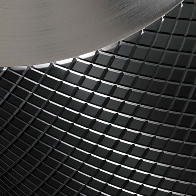 Brauer Carving 5-GM-001-HD6 lage opbouw wastafelmengkraan model A gunmetal geborsteld PVD