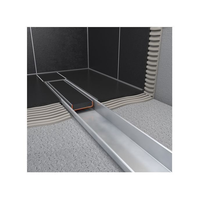 Easy Drain Compact 30 Tegel EDCOMT80030 douchegoot 80cm zijuitloop