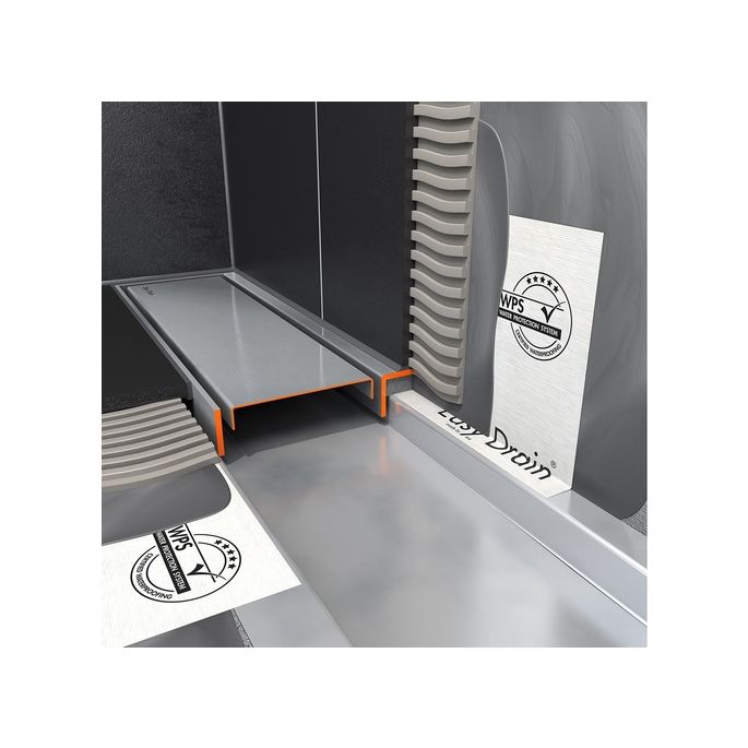 Easy Drain Multi TAF Wall EDMTAFW800 douchegoot 80cm zijuitloop