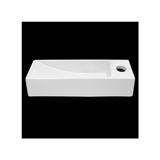 San4U 2509401 One Pack Queen (rechts) fonteinset wit keramiek/ chroom