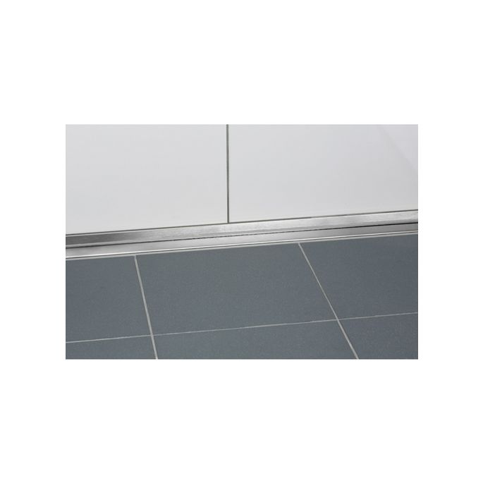 Blanke Aqua Deko 622280B24125 (8538) afsluitprofiel voor boven goot 1250x24mm RVS geborsteld
