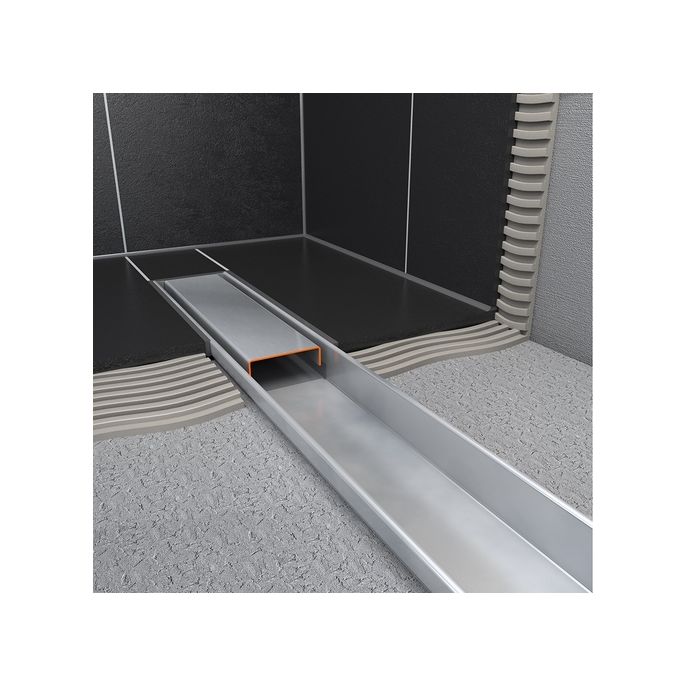 Easy Drain Compact 30 EDCOM120030 douchegoot 120cm zijuitloop