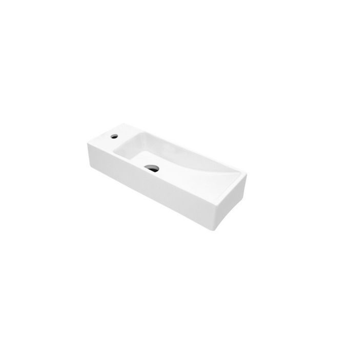 San4U 2508401 One Pack Queen (links) fonteinset wit keramiek/ chroom