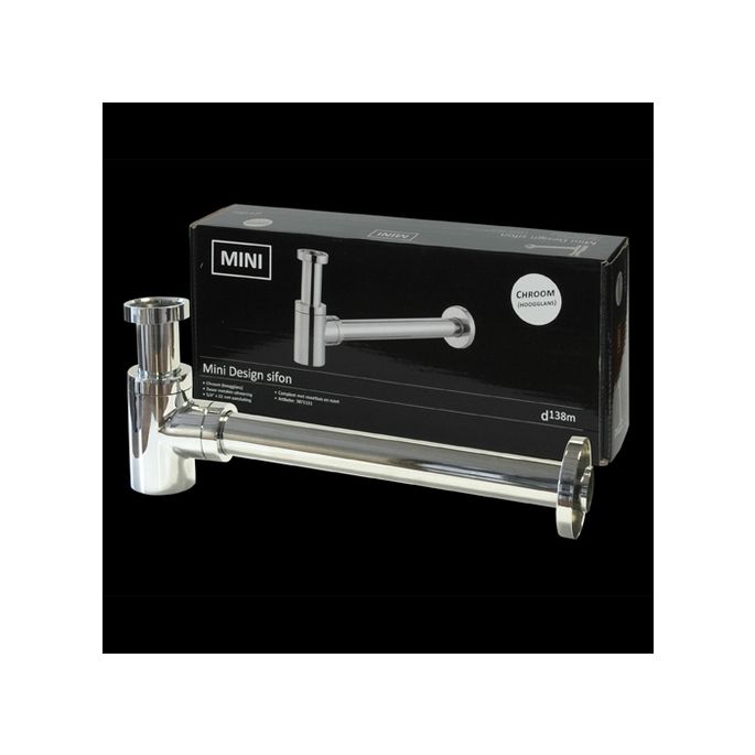 San4U 2516035 One Pack Step (links) fonteinset wit keramiek/ chroom