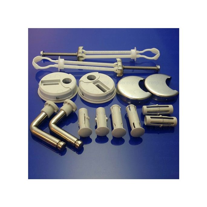 Pressalit BQ6P999 Objecta D set verstelbare scharnieren chroom