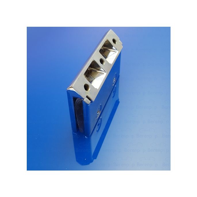 HSK Kienle E87314-2 scharnierdeel glashouder 5-hoek beneden, chroom *niet meer leverbaar*