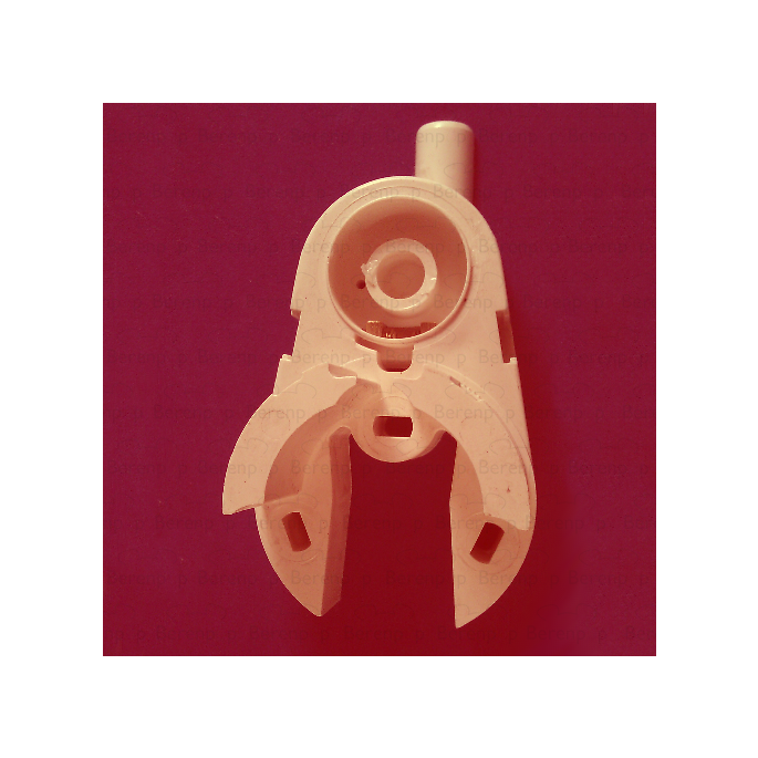 PDPlan Cristal scharniervoet (zonder tubobus) links, pergamon *niet meer leverbaar*