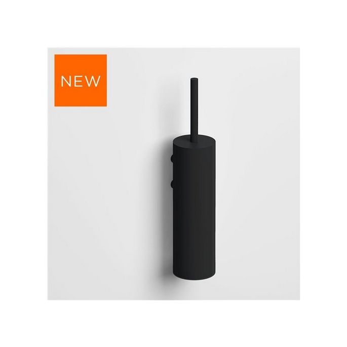 Clou Sjokker SJ092600221 toiletborstelgarnituur wand mat zwart