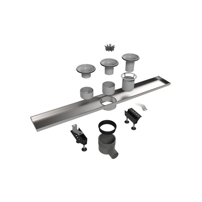 Easy Drain Multi EDM1500 douchegoot 150cm zijuitloop