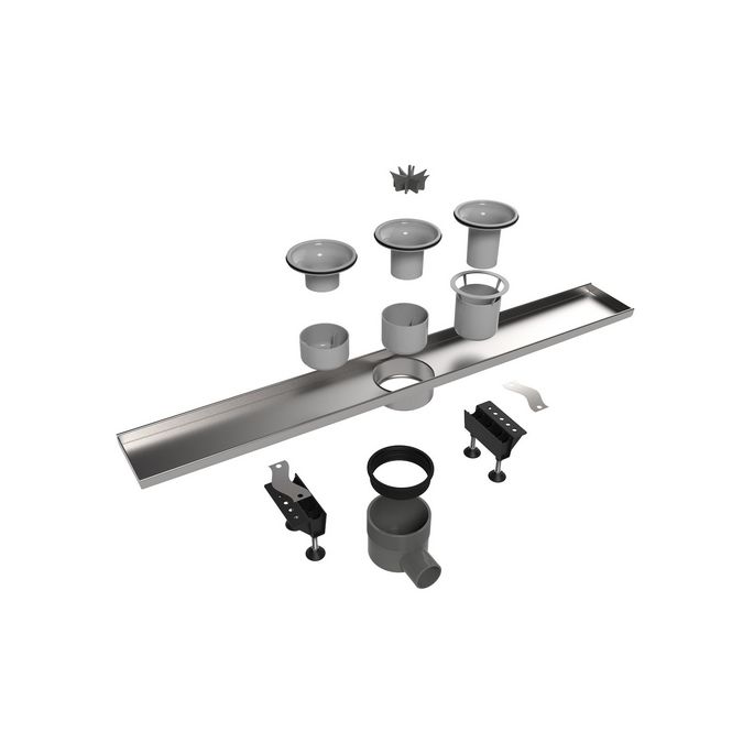 Easy Drain Multi Inbouwdeel EDMI700 douchegoot 70cm zijuitloop (zonder rooster)