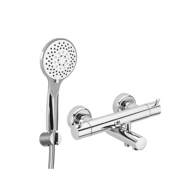 HSK Shower & Co! 1000109 showerset 1.09 rond (badthermostaat + badset) chroom