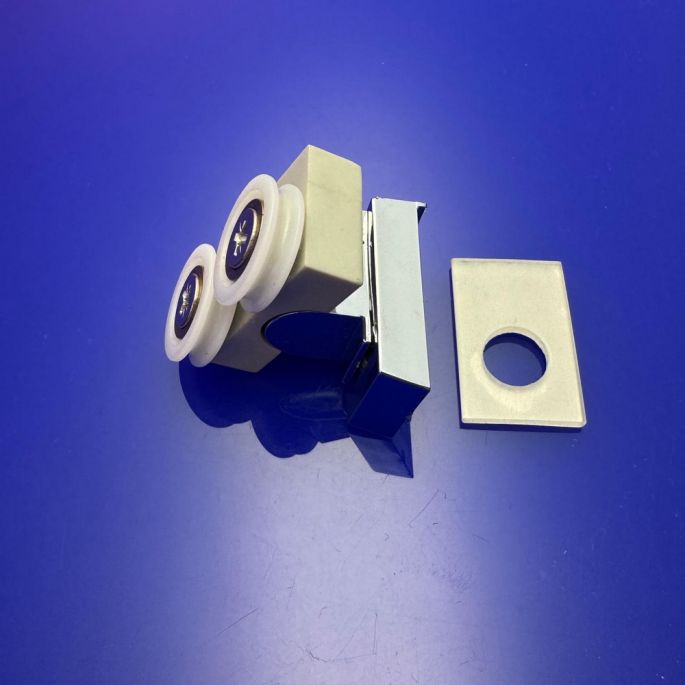 Duscholux GL000005 403172.078 wieltje onder chroom