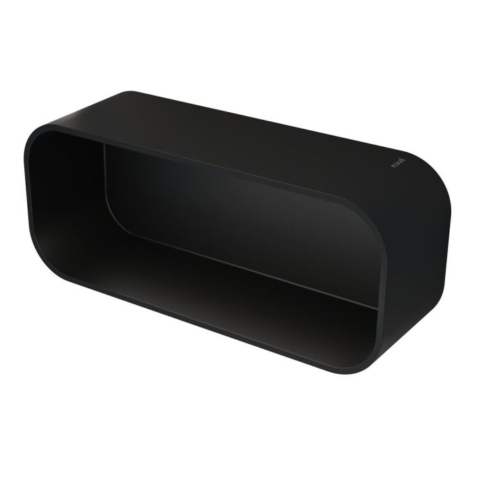 Geesa Frame 918901-06 douchemand / planchet 25 cm zwart