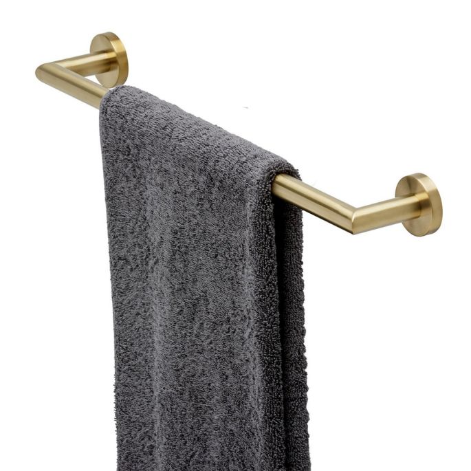Geesa Nemox Brushed Gold 916507-07-45 wandhanddoekhouder 45cm goud geborsteld