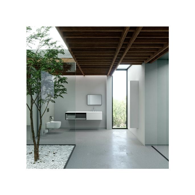 Clou Hammock CL040606020 dunne toiletzitting met deksel mat wit