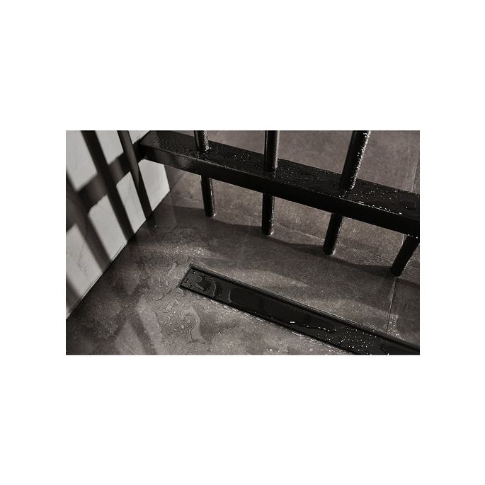 Easy Drain Compact 30 TAF Black EDM1TAFZM50030B douchegoot 50cm zijuitloop