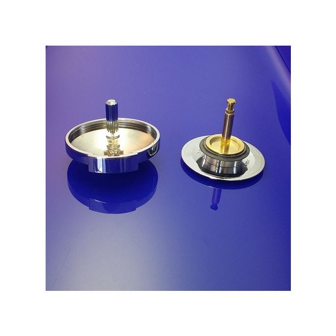 Viega Multiplex Visign M1 103378 draaiknop en danser (kegel) voor badwaste chroom