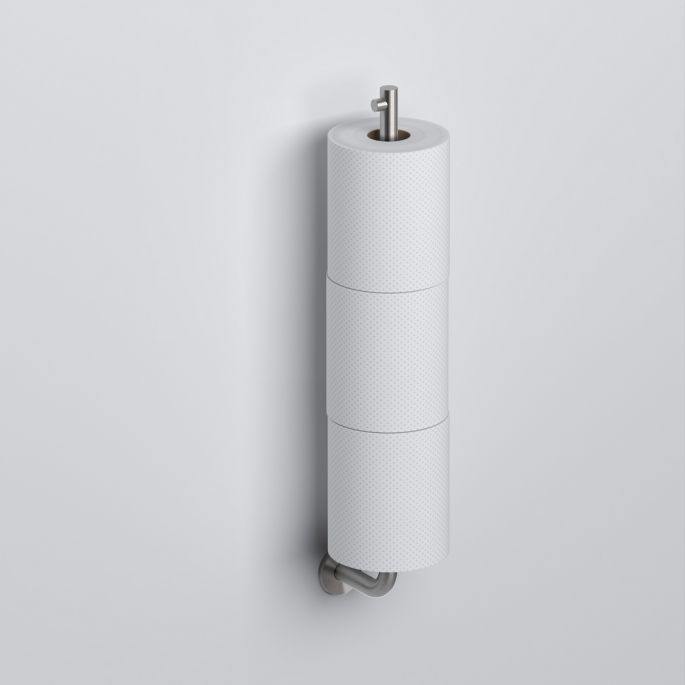 Clou Kaldur CL/09.05035.41 reserverolhouder RVS geborsteld