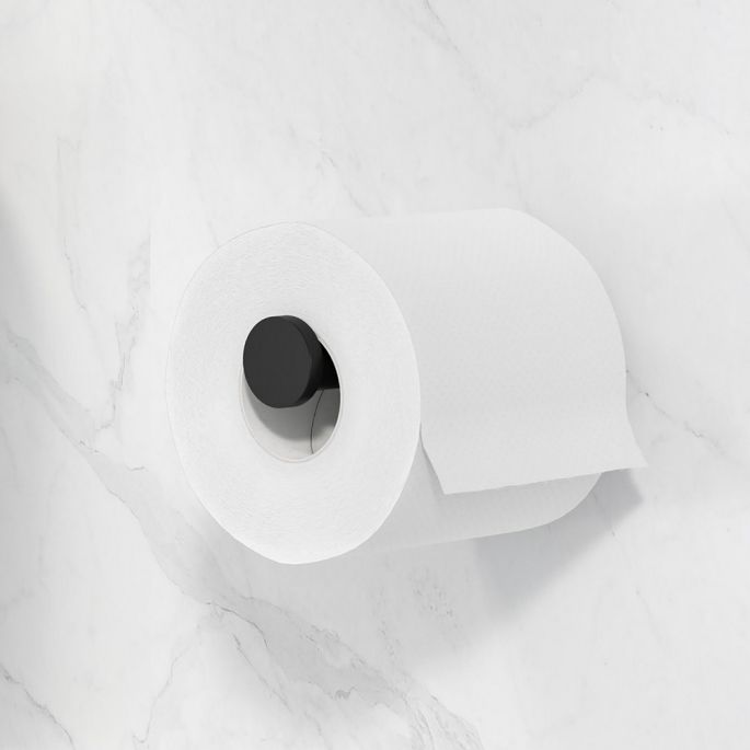 Geesa Nemox Black 916512-06 reserverolhouder mat zwart