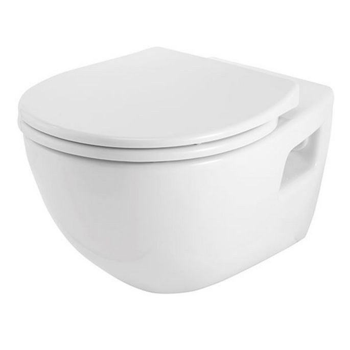 Pressalit Basic Line - UNI 1096000-D7499913 toiletzitting met deksel wit