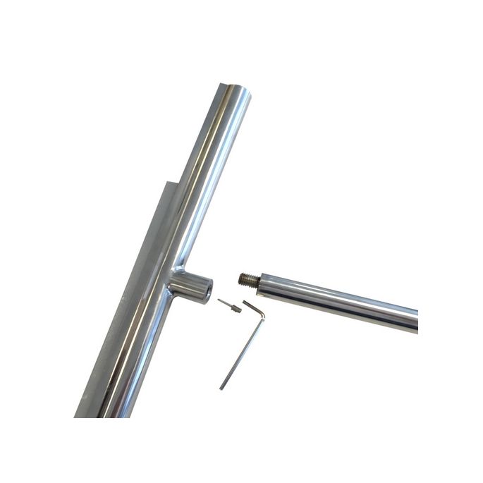 San4U 2509140 luxe design vloerwisser chroom